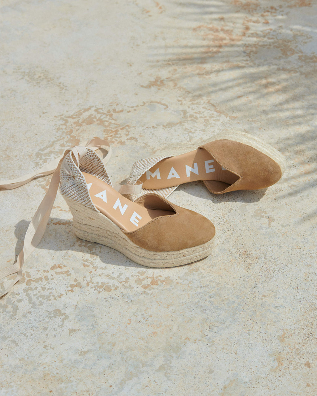 Heart-Shaped Wedges Sandals - Hamptons - Vintage Taupe
