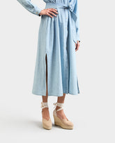 Suede Heart-Shaped Wedge Espadrilles | 