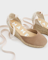 Suede Low Wedge Espadrilles - Women's Espadrilles Best Sellers | 