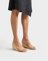 Espadrillas con Zeppa in Pelle Scamosciata - Espadrillas con Zeppa | 