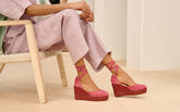 Soft Suede Wedge Espadrilles - Private Sale|Women's Edit | 