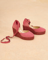 Soft Suede Wedge Espadrilles - Women’s New Shoes | 