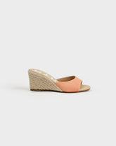 Suede Mule Wedge Espadrilles - Wedge Espadrilles | 