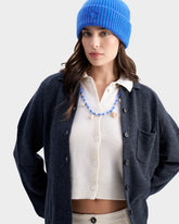 Camicia Harbour in Lana Merino - Abbigliamento Donna | 