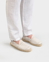 Cotton Jaquard Espadrilles - Men's Jute Edit | 