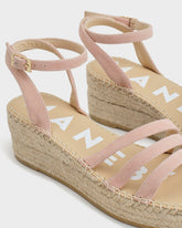 Soft Suede Three Bands Platform | 