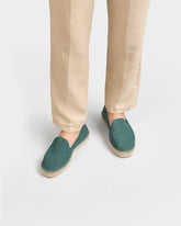 Espadrillas Tangana in Pelle Scamosciata  Luca Rubinacci X Manebí | 