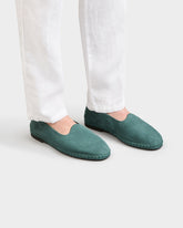 Brummel Suede Venetian Slippers - Men's Shoes | 