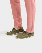 Swan Suede Boat-Shoes - Men's Shoes | 