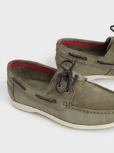 Scarpa da Barca Swan in Pelle Scamosciata - Luca Rubinacci x Manebí|Men's Shoes | 