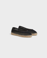 Cotton Net Ballet Flat Espadrilles - Women’s Espadrilles | 