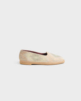 Brummel Linen Venetian Slippers - Men's Shoes | 