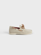 Scarpe da Barca Swan in Denim - Luca Rubinacci x Manebí|Men's Shoes | 
