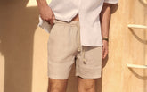 Light Linen Malibu Shorts - Men's Collection | 