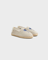 Organic Hemp Embroidered Espadrilles - Espadrilles | 