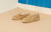 Suede With Embroidery Espadrilles - SUEDE FOR HIM | 