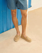 Suede With Embroidery Espadrilles - Men Preview | 
