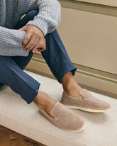 Mocassini Espadrillas in Feltro Riciclato e Faux Fur - Men's NEW SHOES | 