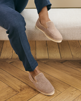 Recycled Felt With Faux Fur Loafers Espadrilles - Men's NEW SHOES | 