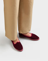 Silk Velvet Venetian Slippers - Women's Shoes | 