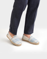 Jute Jaquard Flat Espadrilles - Espadrilles | 