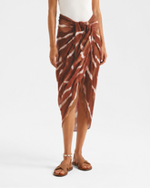 Sarong Calypso in Cotone Shibori - Shibori Capsule | 