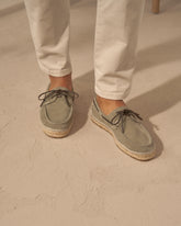 Suede Boat Shoes Espadrilles - All | 