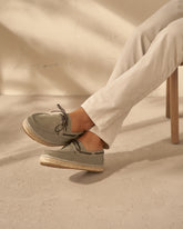 Suede Boat Shoes Espadrilles - All | 