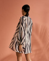 Printed Cotton Silk Voile<br />Ibiza Dress - Women’s Dresses | 