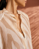 Printed Cotton Silk Voile<br />Ibiza Dress | 