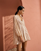 Printed Cotton Silk Voile<br />Ibiza Dress | 