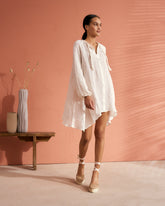 Linen Gauze Ibiza Dress - The Summer Total Look | 