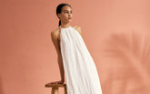 Linen Gauze Tulum Dress - Saldi Autunno/Inverno|Abbigliamento | 