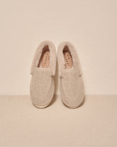 Organic Hemp With Faux Fur Loafers Espadrilles | 