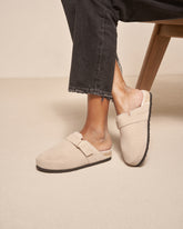 Suede With Faux Fur Clog Mules With Fur - Spring Promo|Women | 