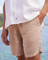 Washed Linen Malibu Shorts - Men’s Collection | 