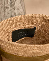 Bucket Raffia with Suede - Bags & Accessories | 