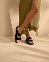 Suede Nordic Sandals - The Summer Total Look | 