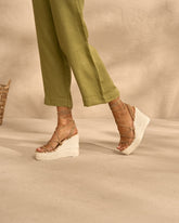 Portofino Soft Suede<br />Wedge Espadrilles - Women’s Shoes | 