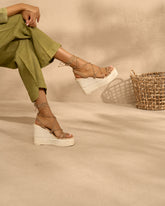 Portofino Soft Suede<br />Wedge Espadrilles - Women’s Shoes | 