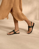 Ana Leather Sandals - Shoes|Alex Rivière Studio x Manebí | 