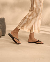 Tania Croco Embossed<br />Leather Sandals - Alex Rivière SS23 EARLY ACCESS | 