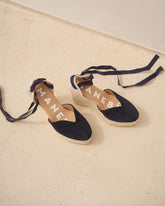 Soft Suede Heart-Shaped<br />Wedge Espadrilles | 