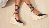 Soft Suede Heart-Shaped<br />Wedge Espadrilles - Summer Holiday Promo | 