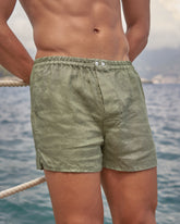 Washed Linen Nerano Boxer - Ultima Occasione | 