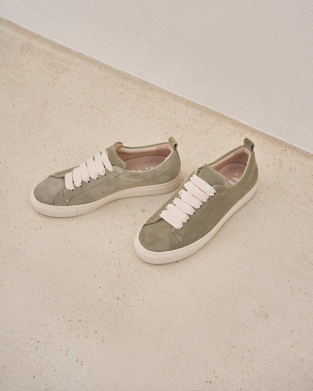 Flat Sneakers - Hamptons - Military Green
