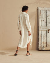Linen Portofino Dress - Women's Bestselling RTW | 
