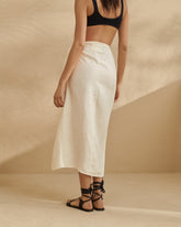 Linen Lencois Skirt - Women's Bestselling RTW | 