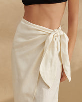 Linen Lencois Skirt - Women’s Skirts | 