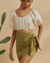Linen Fortaleza Skirt - Women’s Clothing | 